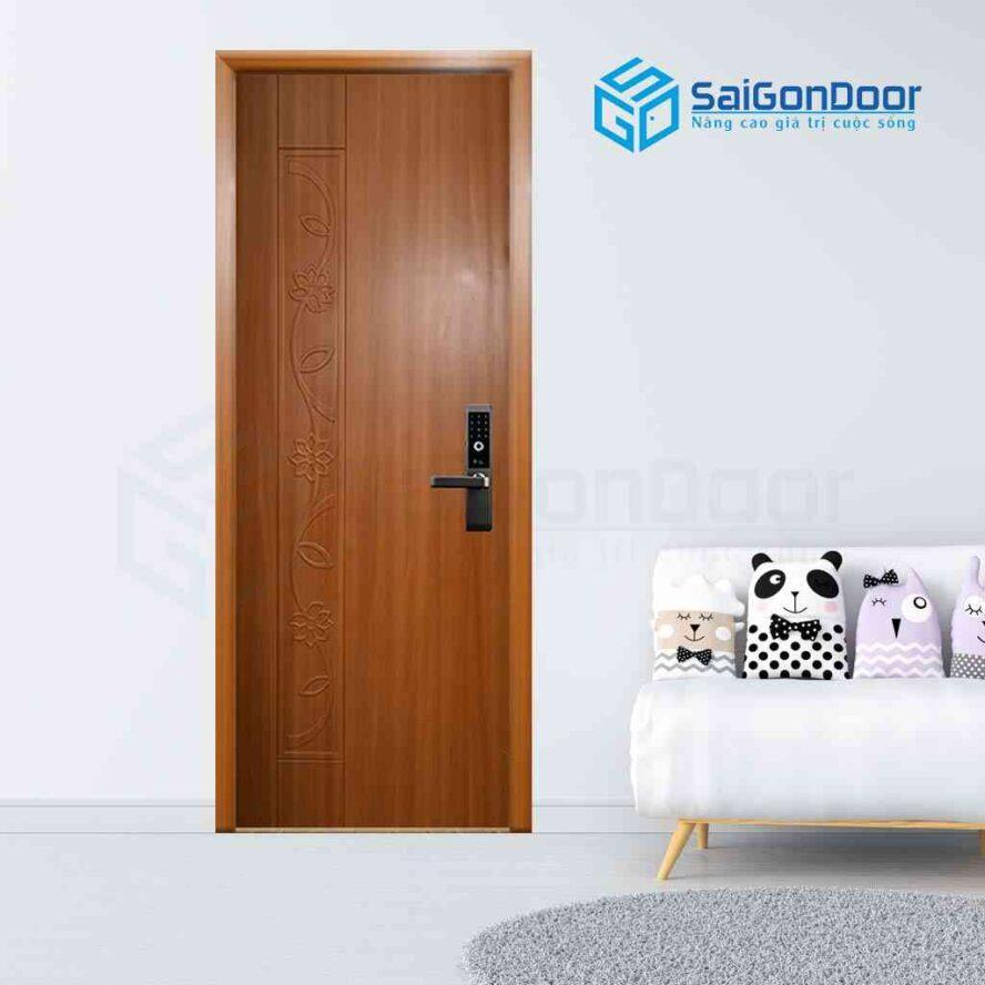 Hình ảnh cửa thông phòng bằng gỗ