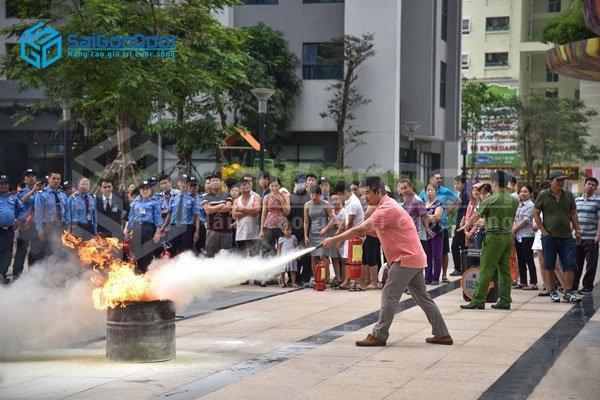 Tập huấn phòng chống cháy nổ -SaiGonDoor