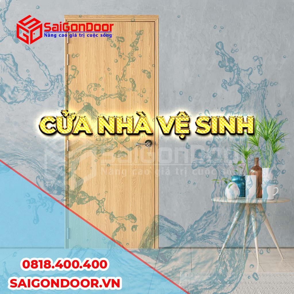Cần chọn lựa kĩ lượng khi sử dụng cửa gỗ làm nhà vệ sinh