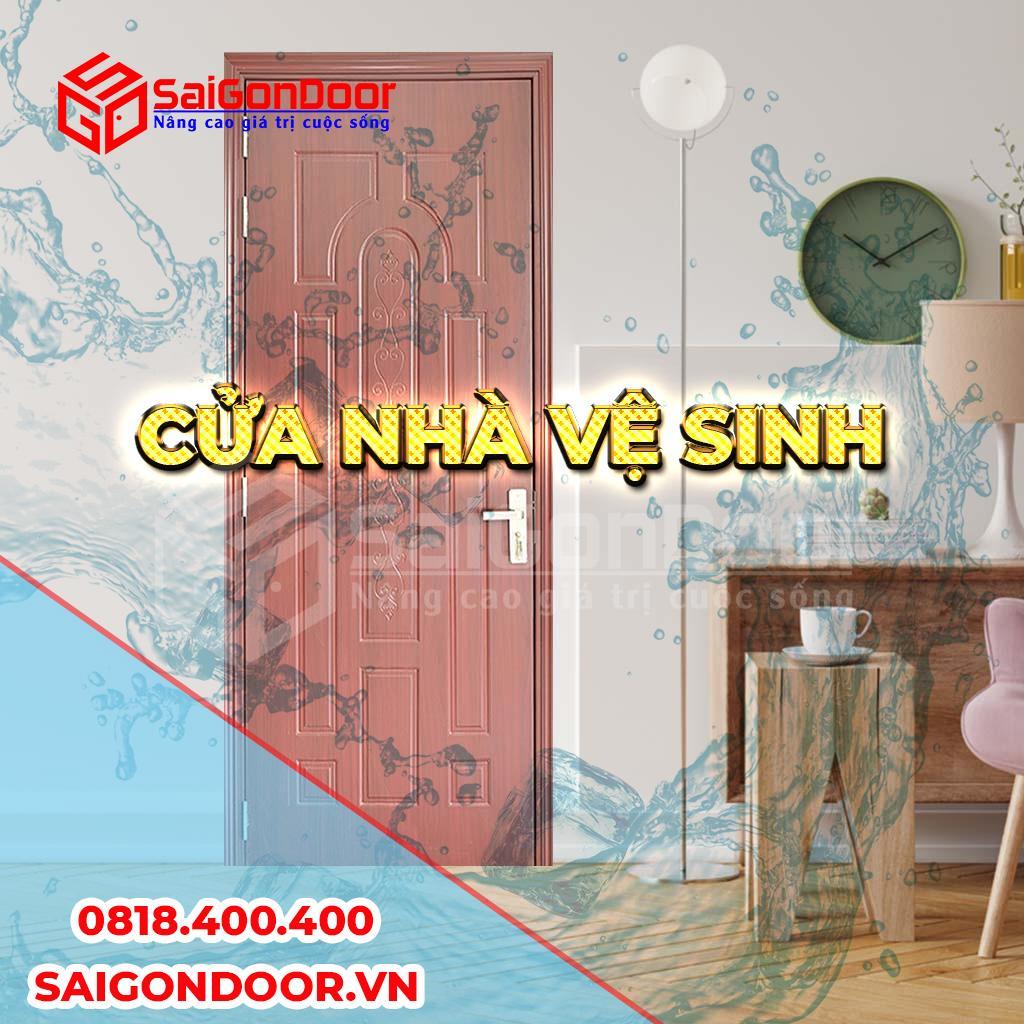 Những mẫu cửa gỗ nhà vệ sinh SaiGonDoor