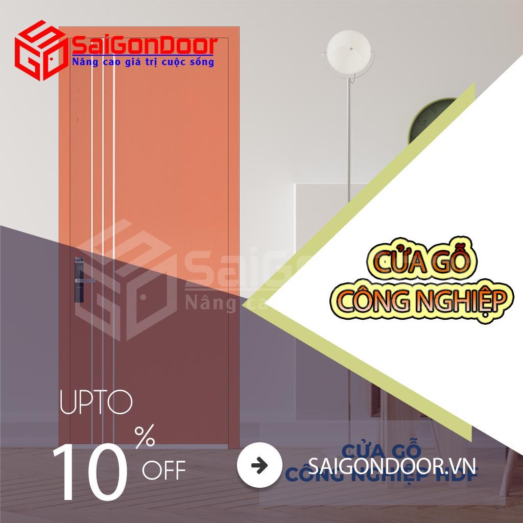 Cửa gỗ cách âm chống ồn SaiGonDoor