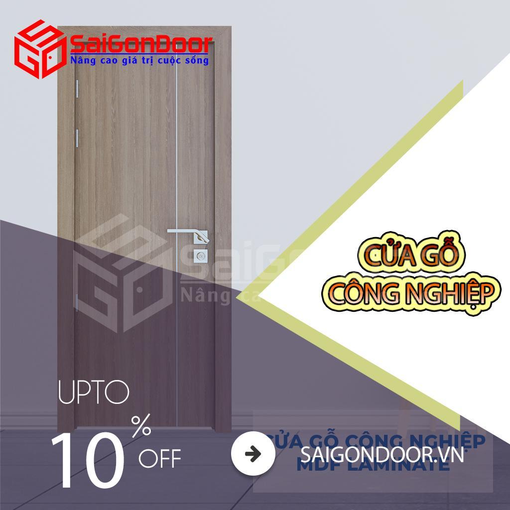 Cửa gỗ cách âm chống ồn SaiGonDoor
