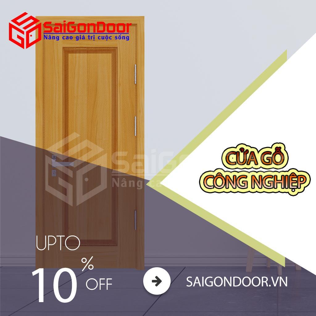 Cửa gỗ cách âm chống ồn SaiGonDoor