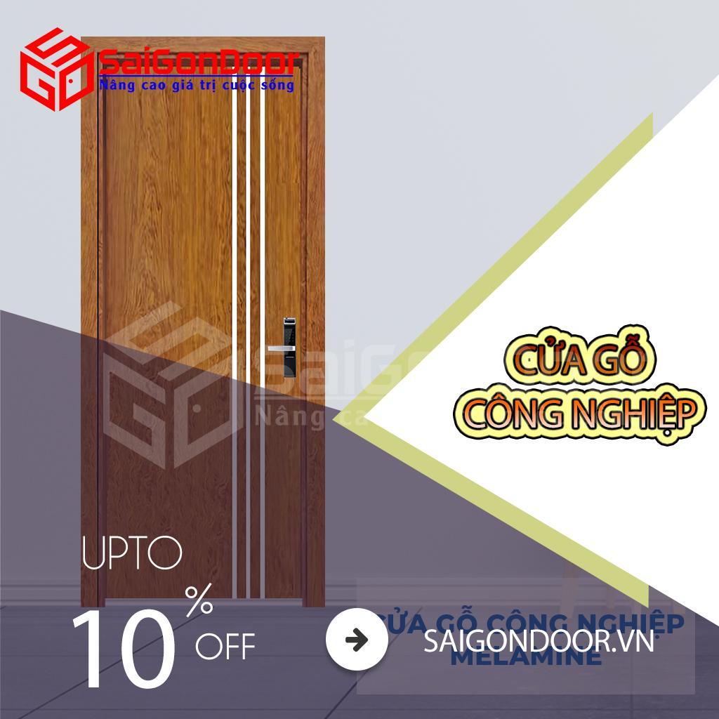Cửa gỗ cách âm chống ồn SaiGonDoor