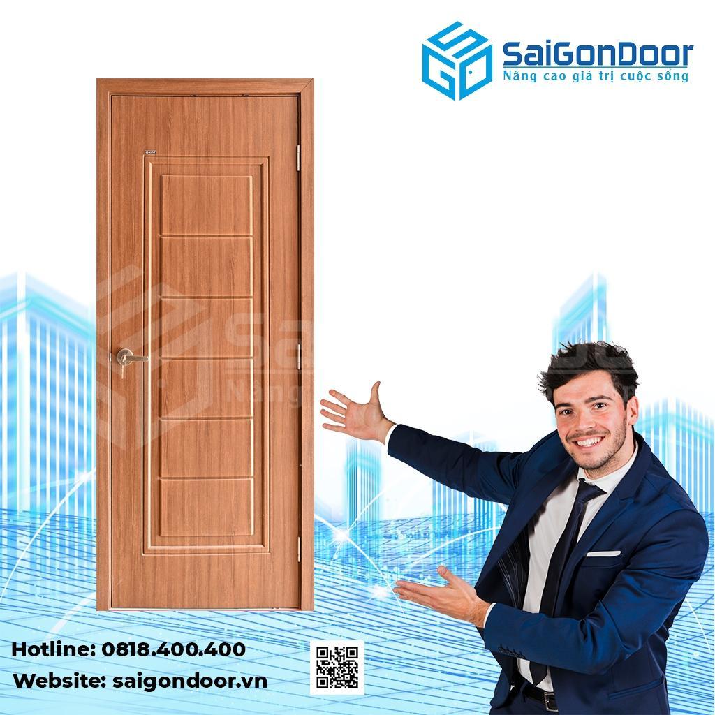 Mẫu cửa nhựa ABS Hàn Quốc SaiGonDoor