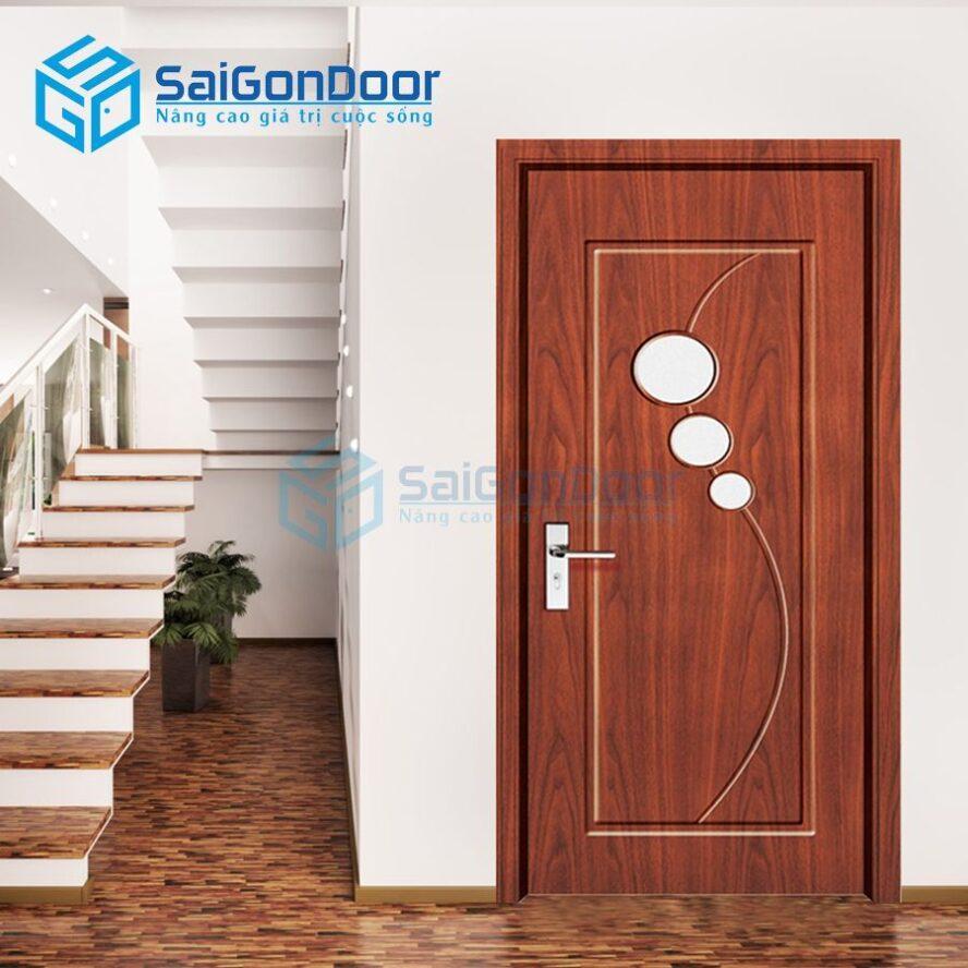 Cửa gỗ phủ PVC