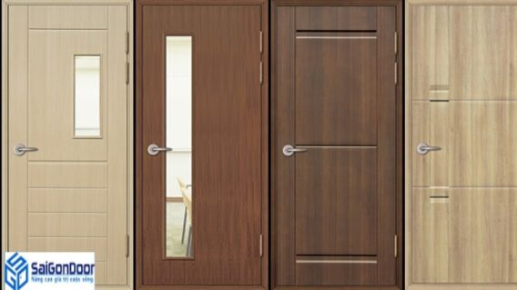 Cửa nhựa cách âm có nhiều màu sắc và kích cỡ, tương đương với nhiều mức giá cả khác nhau.