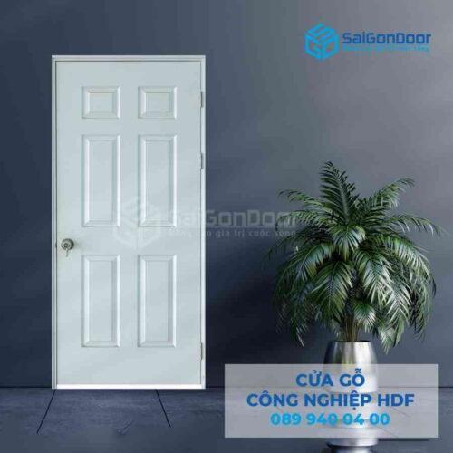 Cửa Gỗ HDF 6A C1