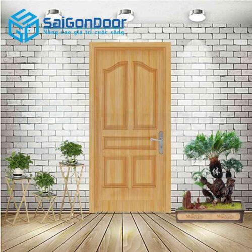 Cửa Nhựa Gỗ Composite 5A ash 2