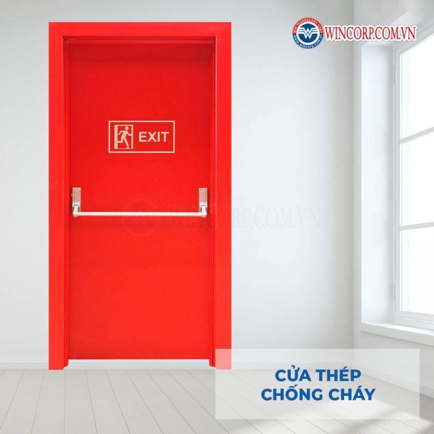 Cửa thép chống cháy an toàn
