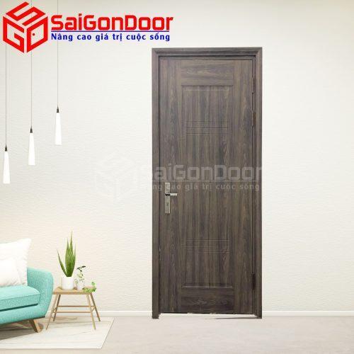 Cửa Thép Vân Gỗ SGD-KM.TVG-1C-13