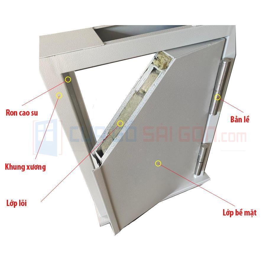 Cấu Tạo Cửa Thép Chống cháy CGSG