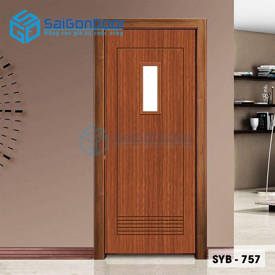 Cửa nhựa composite phủ vân SYB