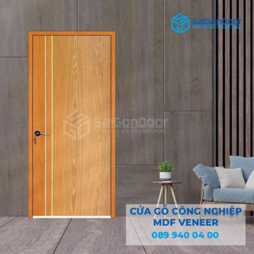 Cửa Gỗ MDF Veneer P1R2 soi 4