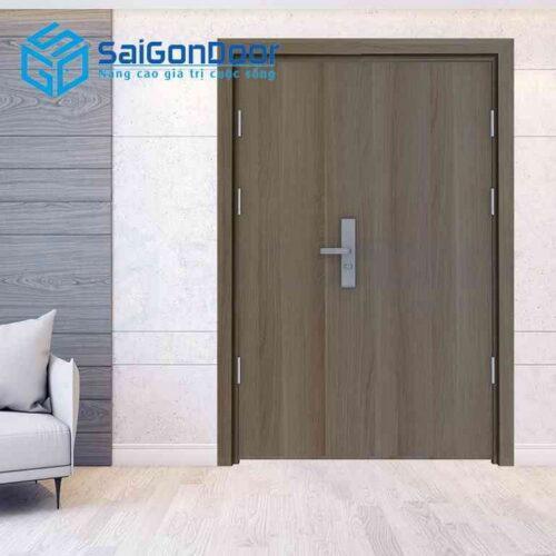 Cửa Gỗ Công Nghiệp MDF Laminate 2P111