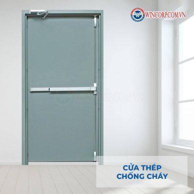 Cửa thép chống cháy có bị ghỉ không