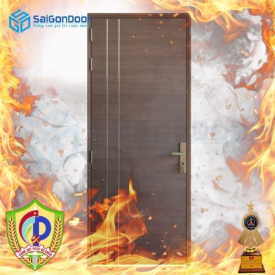 Cửa MDF chống cháy - SaiGonDoor
