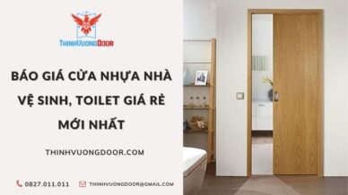 Báo Giá Cửa Nhựa Nhà Vệ Sinh, Toilet & Nhà Tắm Giá Rẻ 2023