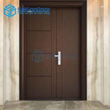 Cửa thép chống cháy vân gỗ