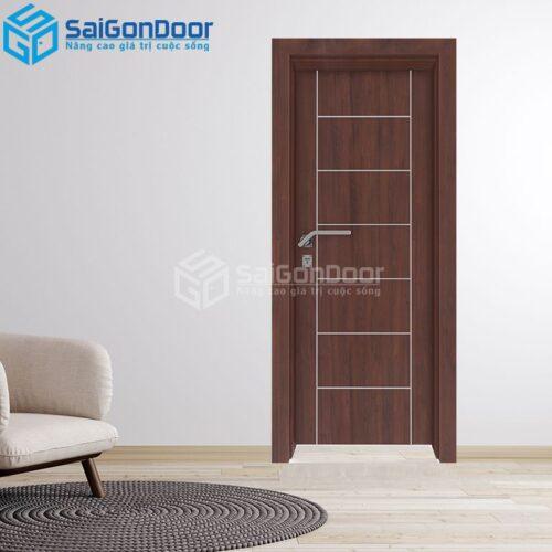Cửa Gỗ HDF Laminate P1R8s-MDFL-SGD