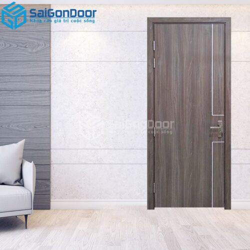 Cửa Gỗ HDF Melamine P1R2b-MDFM-SGD