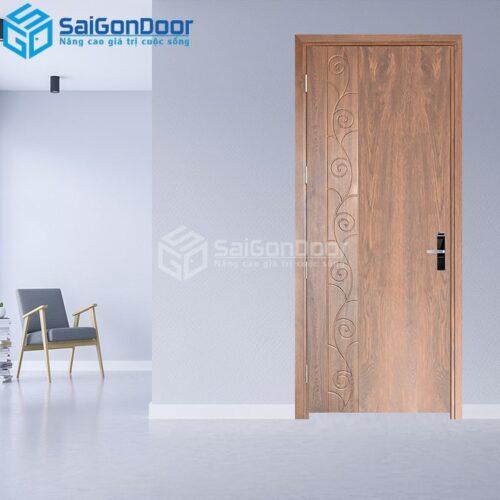 Cửa Gỗ MDF phu pvc-MDFV-SGD