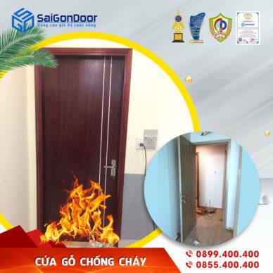Báo giá chi tiết cửa gỗ chống cháy Quận 8