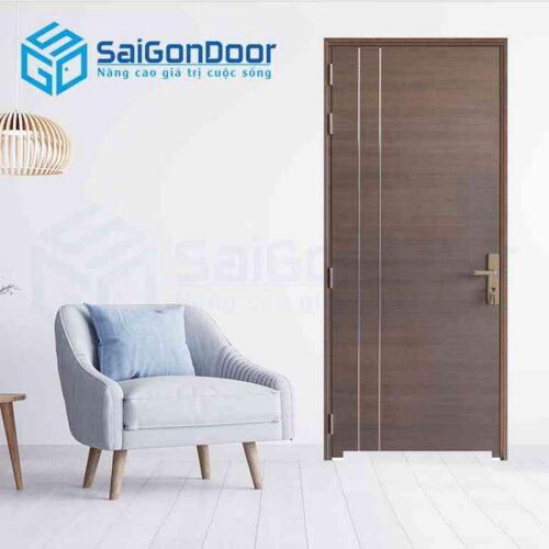 Cửa Gỗ Chống Cháy MDF Laminate P1R2