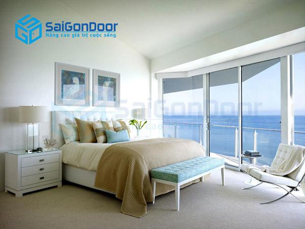 Cần đảm bảo ánh nắng chiếu vào không gian phòng ngủ đủ sáng