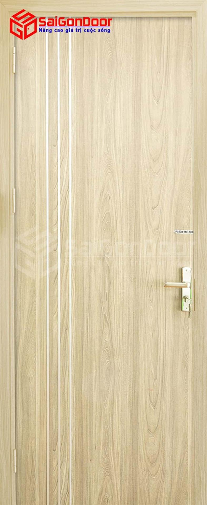 Cửa nhựa Composite được cấu tạo từ 70% nhựa Composite và 30% bột gỗ nhựa