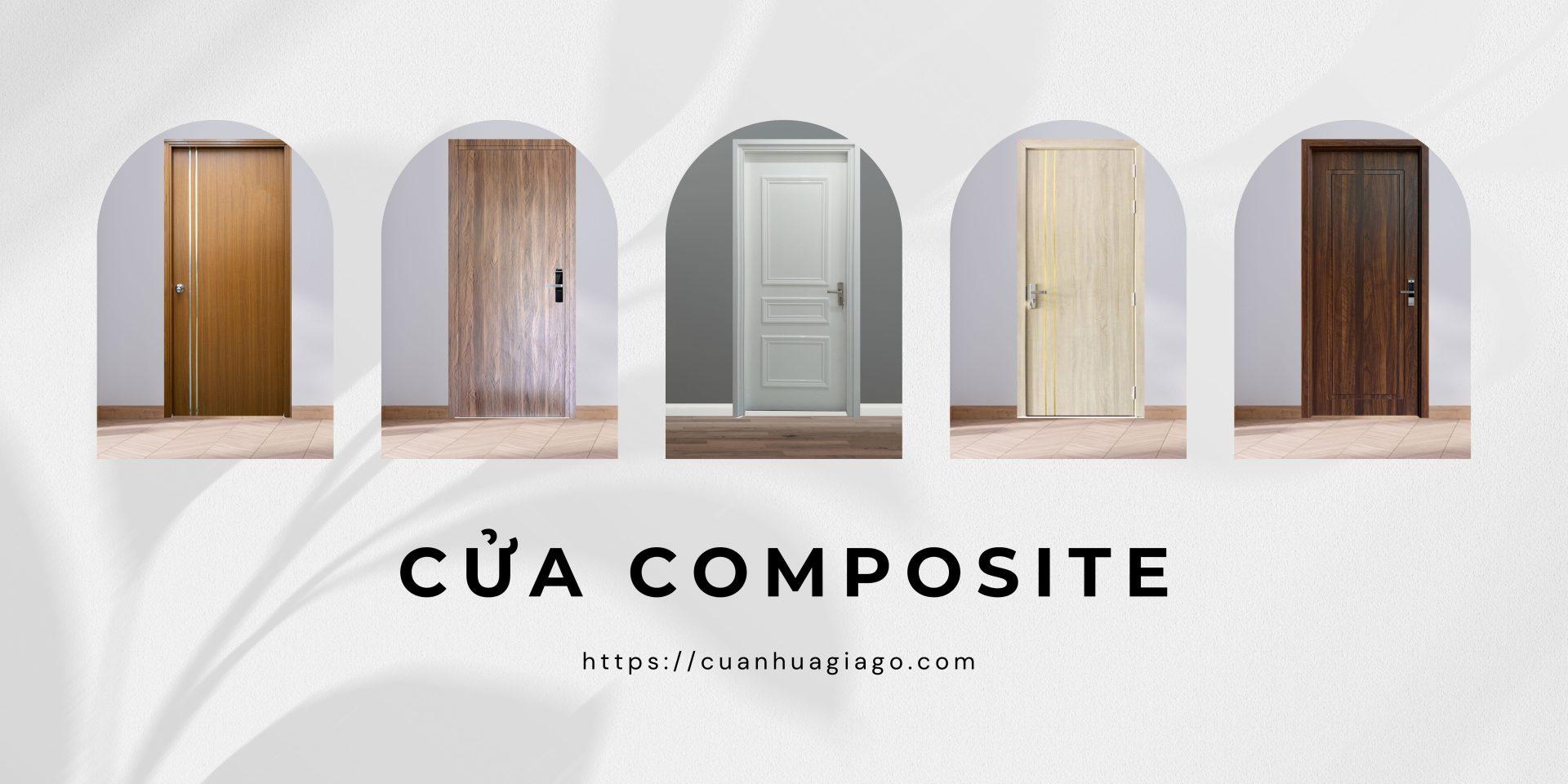 Các mẫu cửa nhựa Composite có mặt tại Cuanhuagiago.com
