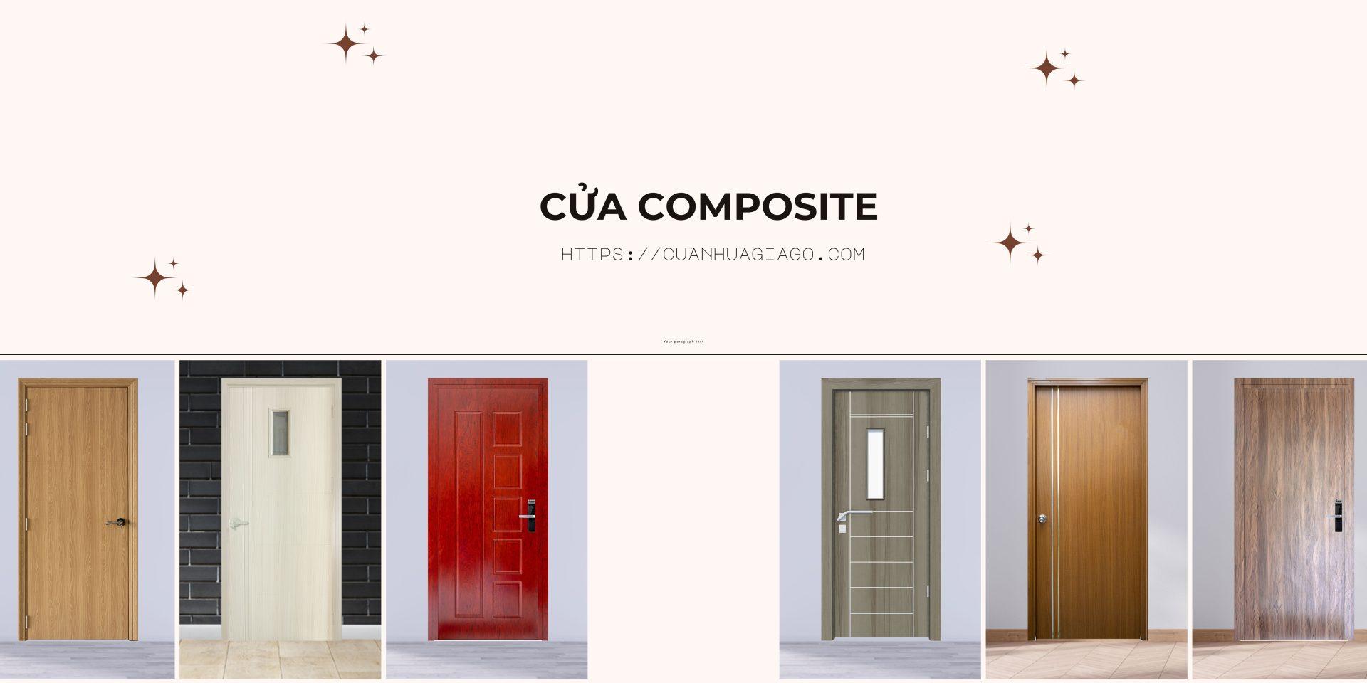 Cuanhuagiago.com là địa điểm cung cấp cửa gỗ nhựa Composite chất lượng