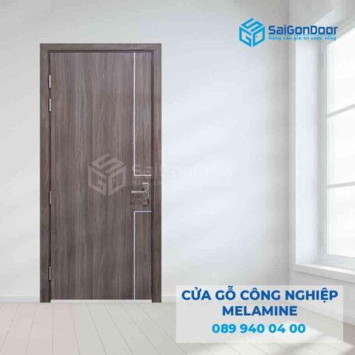 Cửa Gỗ HDF Melamine P1R2b