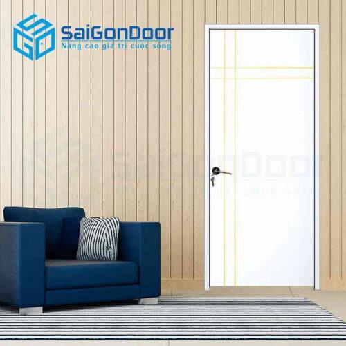 Cửa Gỗ MDF Veneer P1R4a