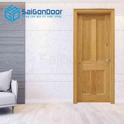 Cửa Gỗ Tự Nhiên 4A soi