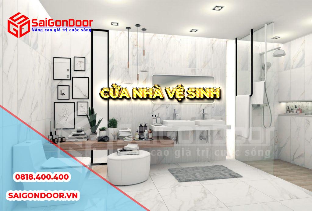 Cần lựa chọn mẫu cửa nhà vệ sinh có mức giá phù hợp với khả năng tài chính