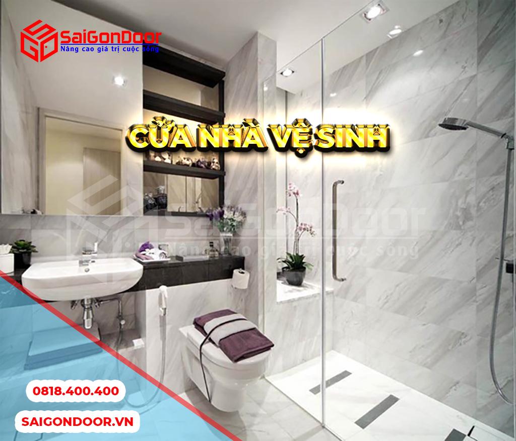 Những tiêu chí giúp lựa chọn được mẫu cửa nhà vệ sinh thích hợp nhất