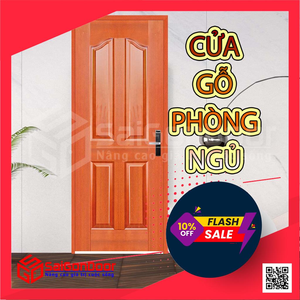 Sử dụng cửa gỗ phòng ngủ mang đậm phong cách cá nhân hoá