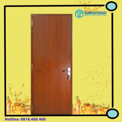 Cửa thép chống cháy vân gỗ