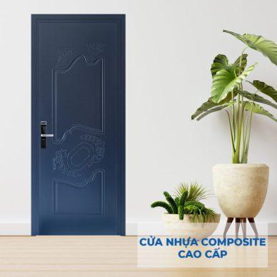 Cửa nhựa gỗ composite cho khả năng chống nước tốt