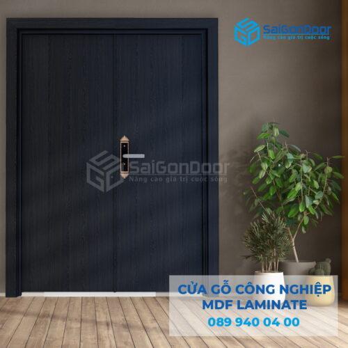 Cửa Gỗ Công Nghiệp MDF Laminate 2P1-SGD