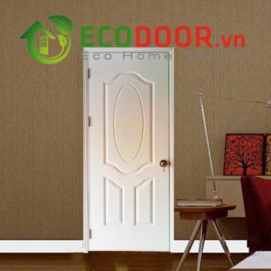 Cửa gỗ HDF sơn đơn màu có giá thành khá rẻ