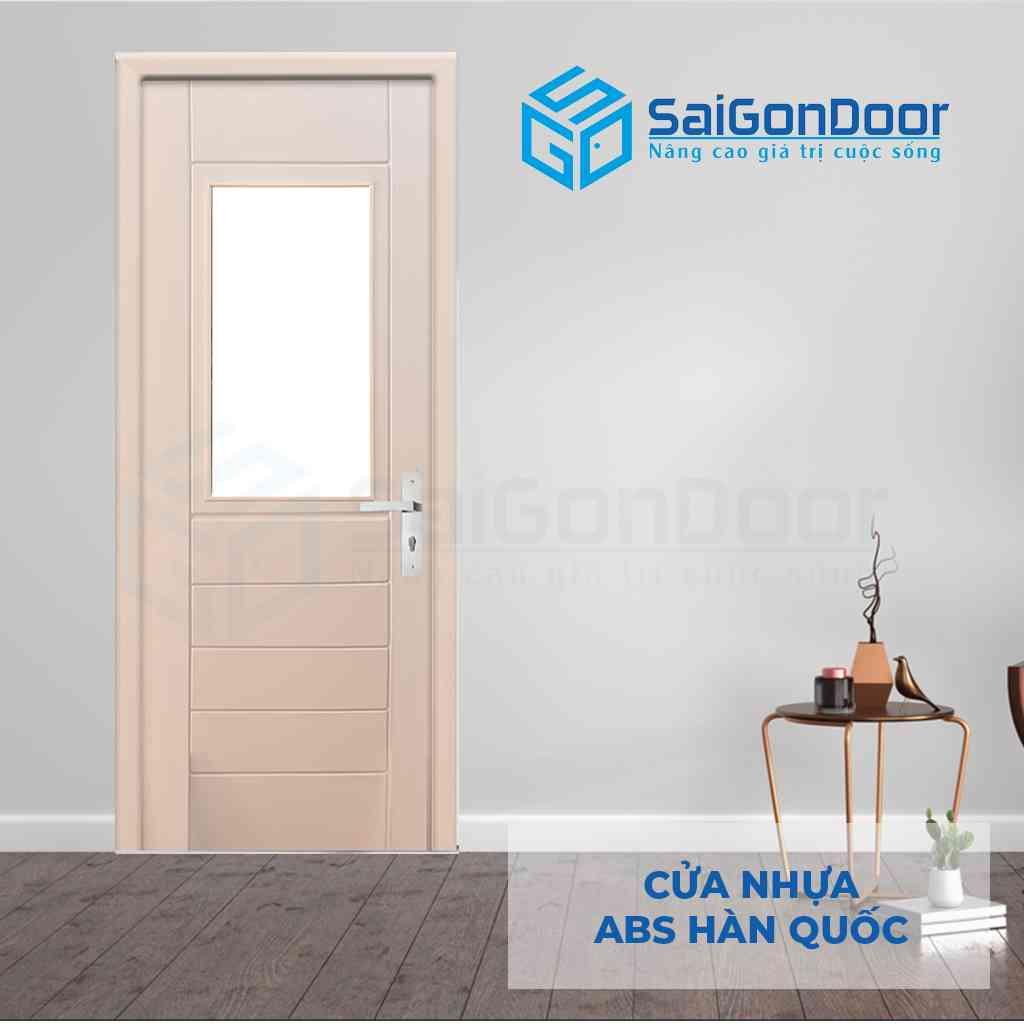 Cửa nhựa ABS Hàn Quốc mẫu mã sang tọng tại SaiGonDoor