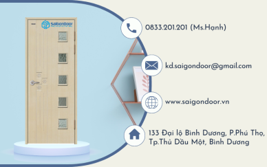Cửa nhựa Hàn Quốc có độ bền cao dùng làm phòng ngủ (4)