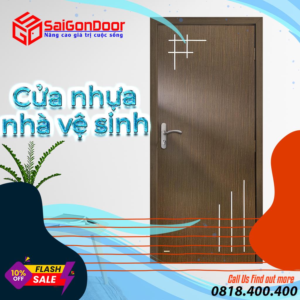 Lựa chọn màu sắc cửa phù hợp với những sắc sáng, nhẹ