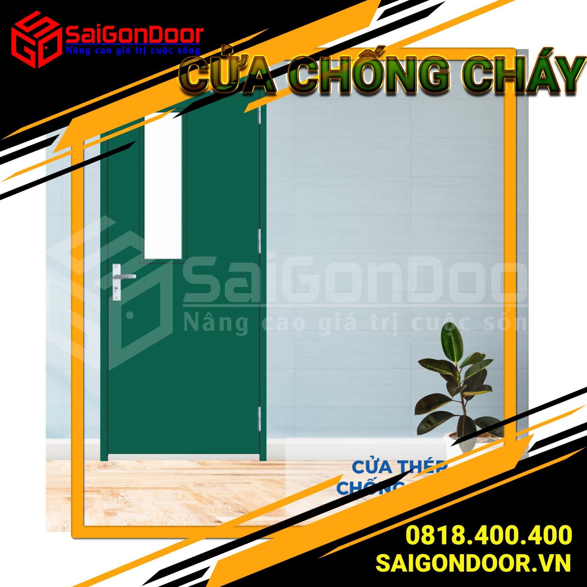 SaiGonDoor nơi cung cấp cửa chống cháy uy tín hàng đầu tại Việt Nam