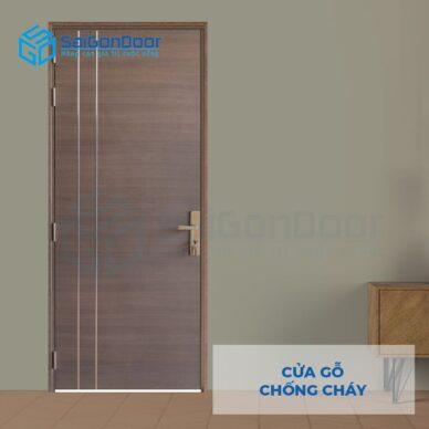 Cửa gỗ chống cháy là gì?