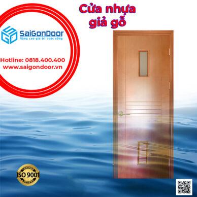 Một số mẫu cửa nhựa giả gỗ chịu nước