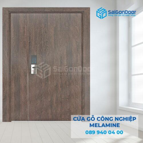 Cửa Gỗ HDF Melammine 2P1-SGD