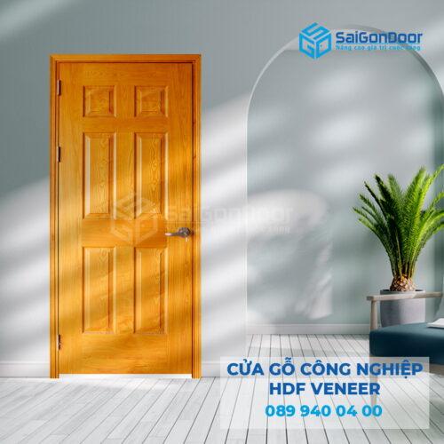 Cửa Gỗ HDF Veneer 6A ASH-SGD